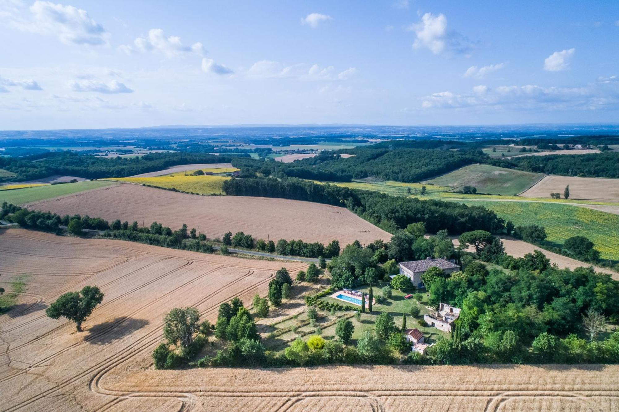 Au Mas Des Calmettes Bed & Breakfast Parisot  Exterior foto